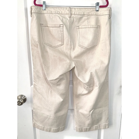 Torrid Crop Wide Leg Classic Denim High-Rise Jean - Picture 4 of 6